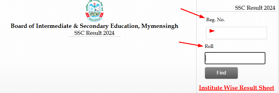 Mymensingh Board HSC Result